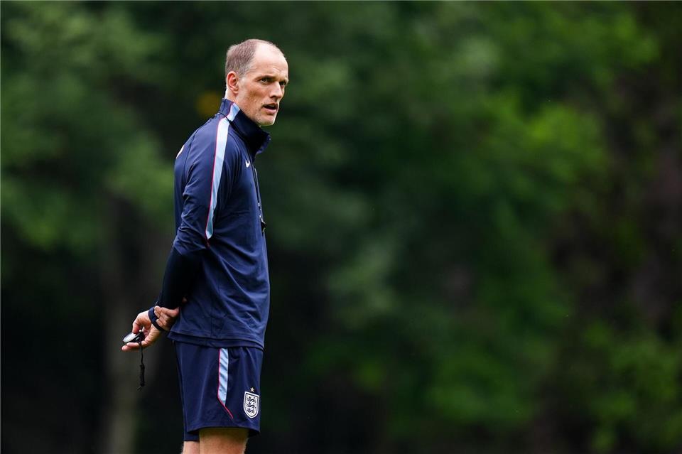 In Mexiko gefordert: Cheftrainer Tuchel und sein englisches Team.Bradley Collyer/PA Wire/dpa