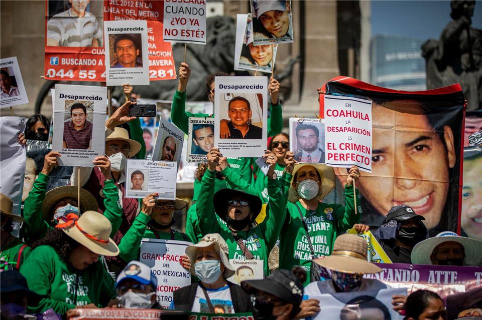 In Mexiko gelten über 130.000 Menschen als verschwunden. Jair Cabrera Torres/Jair Cabrera Torres