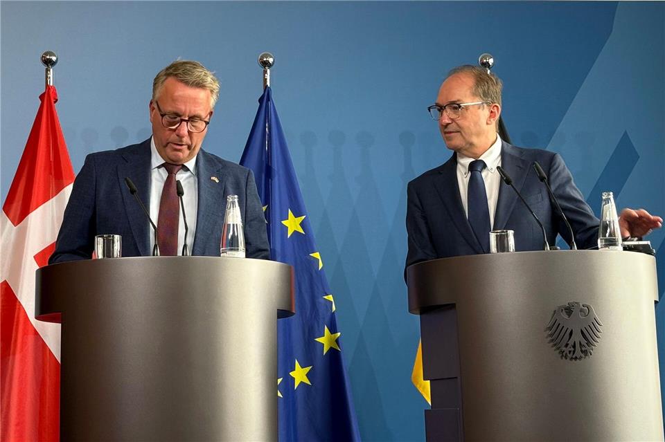 In Migrationsfragen ziehen Deutschland und Dänemark aktuell auf europäischer Ebene an einem Strang.Anne-Beatrice Clasmann/dpa