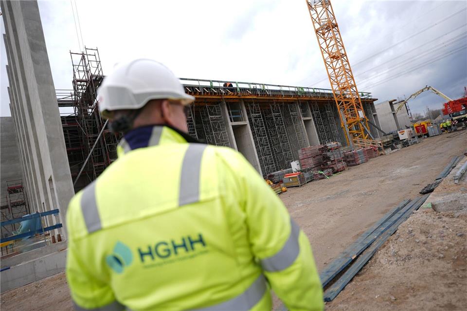 In Moorburg entsteht ein Zentrum der Wasserstoffwirtschaft. Marcus Brandt/dpa