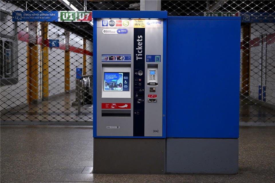 In München blieben viele U-Bahn-Stationen geschlossen.Sven Hoppe/dpa