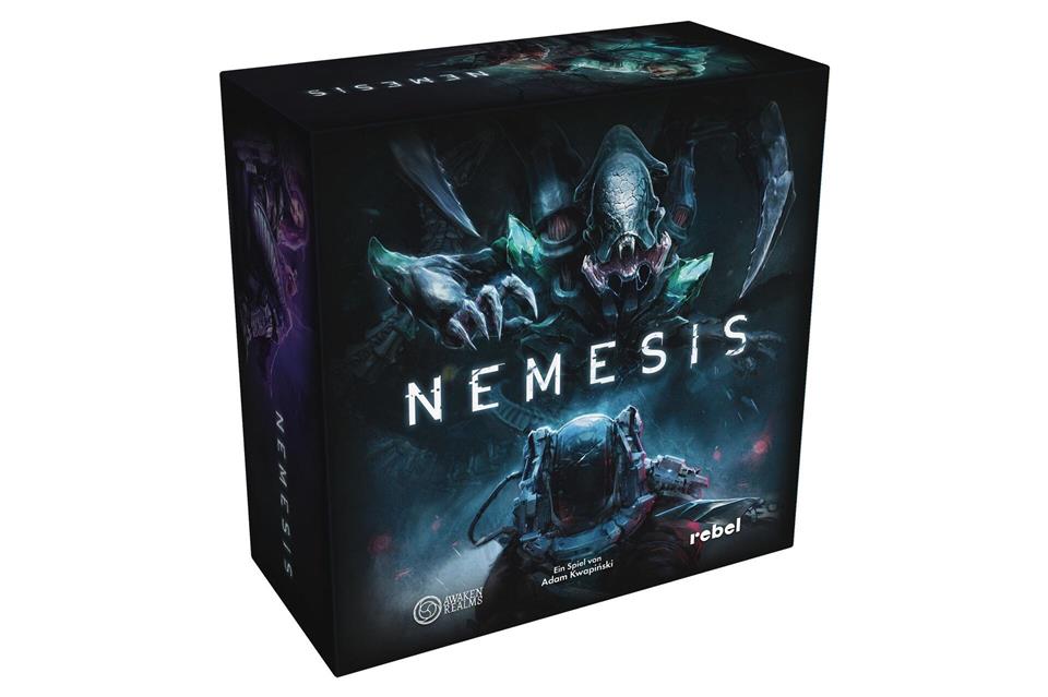 In „Nemesis“ greift eine außerirdische Spezies an.Asmodee/dpa-tmn