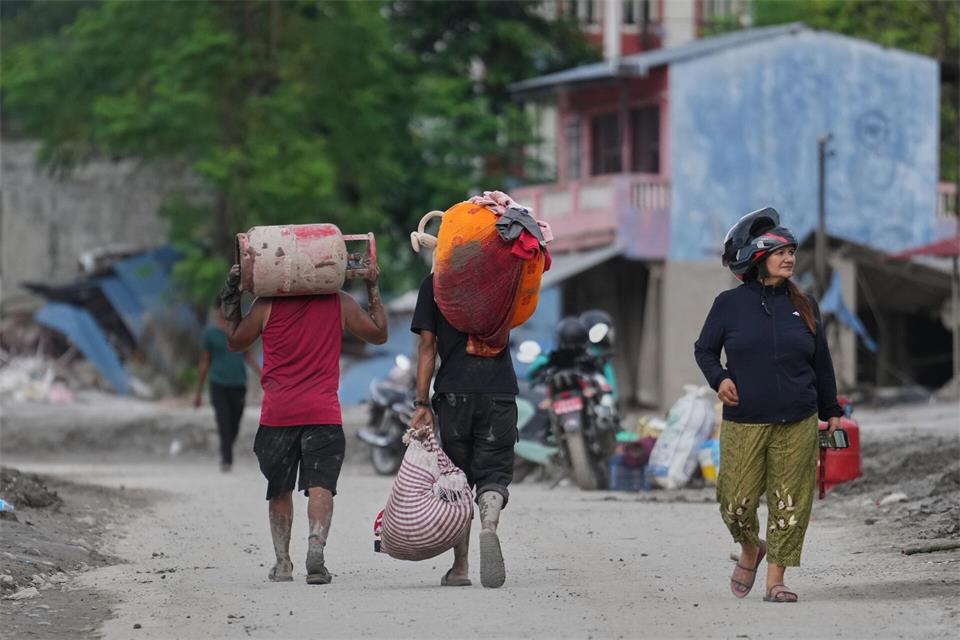 In Nepal wurde erneut vor einer Flut gewarnt. Rajesh Kumar Singh/AP/dpa