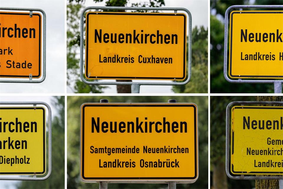 In Niedersachsen gibt es mehrere Gemeinden und Ortsteile, die Neuenkirchen heißen. (Symbolbild)Focke Strangmann/David Ebener/Philipp Schulze/dpa