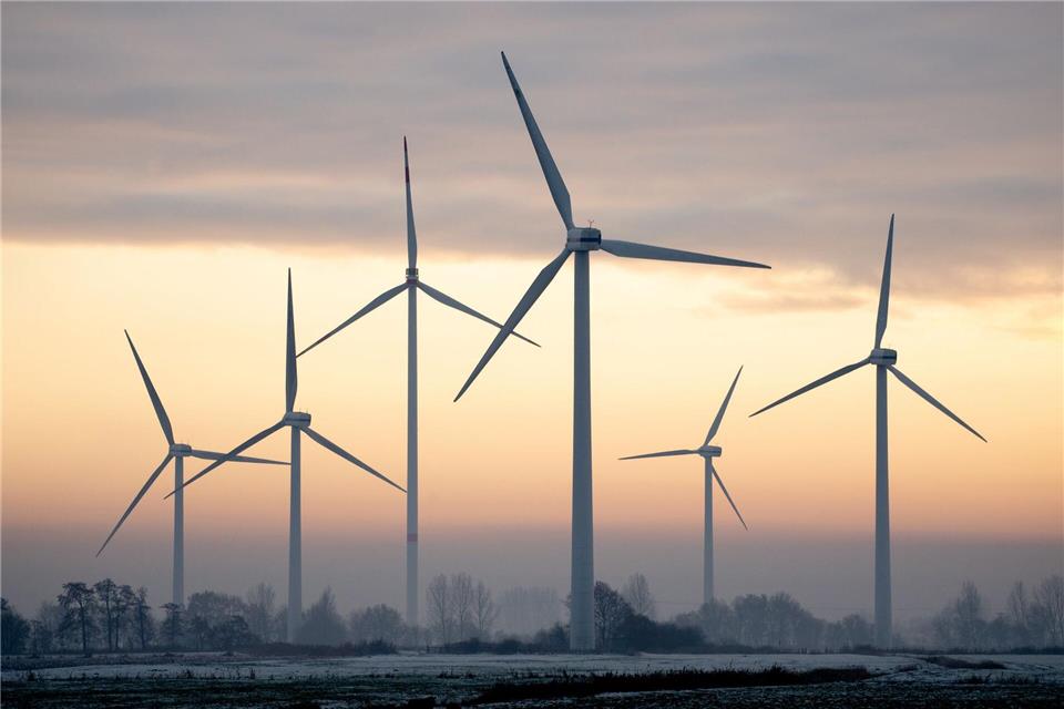 In Niedersachsen stehen so viele Windkraftanlagen wie in keinem anderen Bundesland. (Archivbild)Hauke-Christian Dittrich/dpa