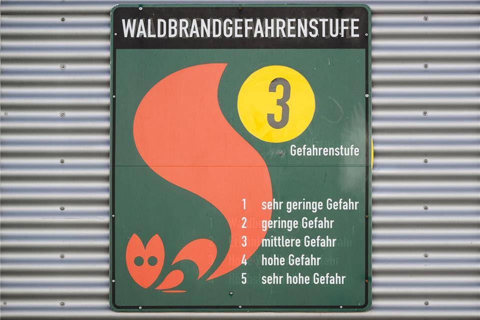 In Ostthüringen ist die Waldbrandgefahr vorerst gesunken. (SymbolbildRobert Michael/dpa