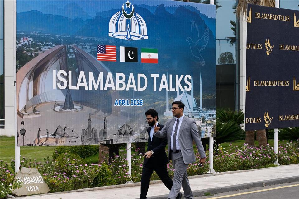 In Pakistans Hauptstadt Islamabad sollen die USA und der Iran über eine dauerhafte Friedenslösung sprechen.Wang Shen/XinHua/dpa