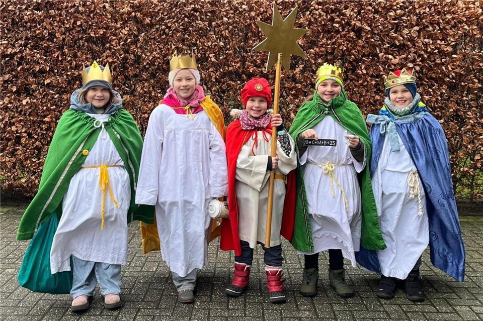 In Raesfeld, Erle und Rhedebrügge sammelten die Sternsinger 13.191 Euro.