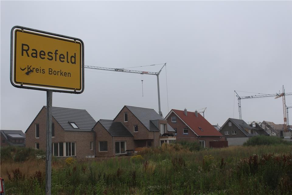In Raesfeld wird viel gebaut: Dennoch sind die Immobilienpreise stark gestiegen.