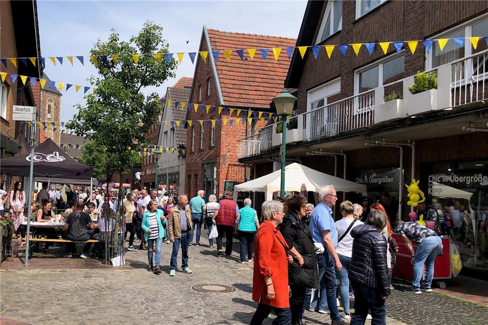 In Ramsdorf wird am letzten Maiwochenende wieder das traditionelle Stadtfest gefeiert.