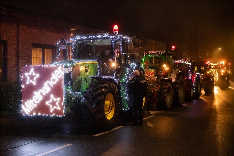 In Reken und Raesfeld werden die Landwirte unterwegs sein.
