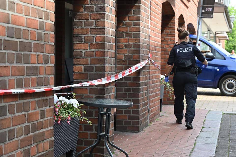 In Rendsburg sorgt ein Hinweis auf eine Waffe für einen Polizeieinsatz. Katrin Luxenburger/dpa