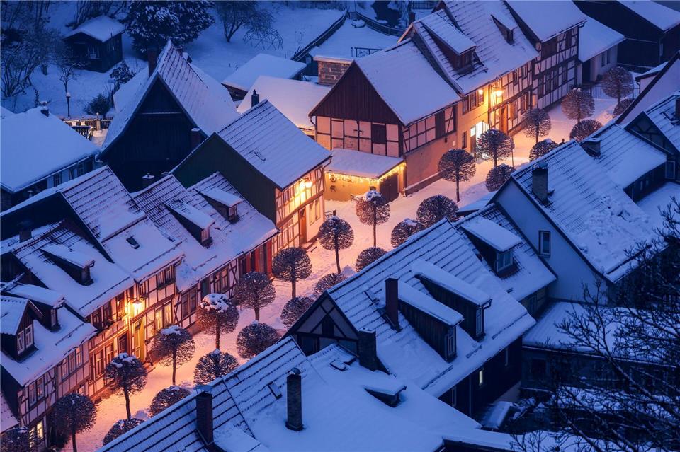In Sachsen-Anhalt herrscht weiterhin Winterwetter.Jan Woitas/dpa
