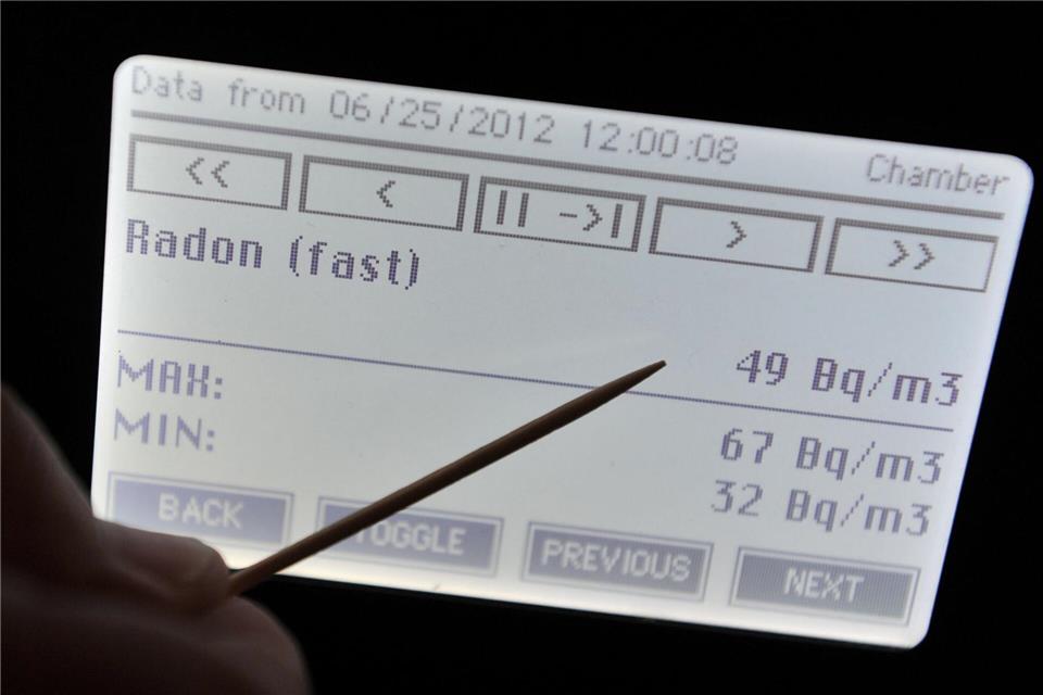 In Sachsen-Anhalt können Menschen eine Messbox bestellen, um ein mögliches Risiko durch das Edelgas Radon erkennen zu können. (Symbolbild)picture alliance / Hendrik Schmidt/dpa/dpa-tmn