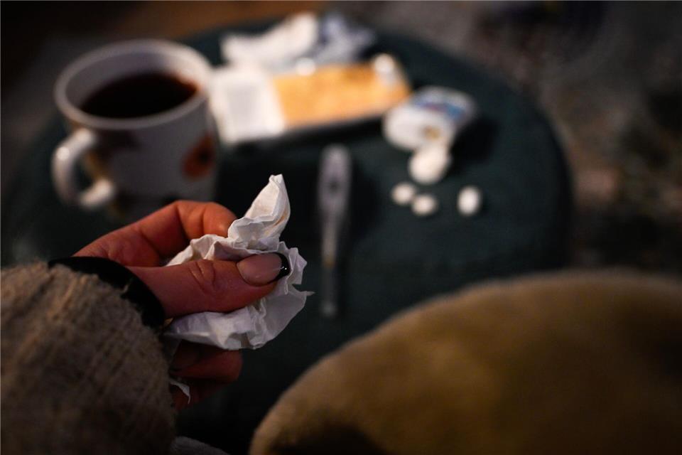 In Sachsen erkrankten in der aktuellen Saison 28.550 Menschen an Influenza. (Symbolbild)Emmi Korhonen/Lehtikuva/dpa