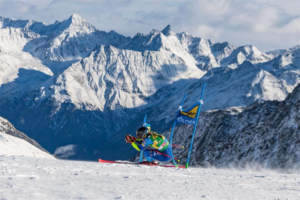 In Sölden startete am Wochenende die neue Alpin-Saison.Expa/ Johann Groder/APA/dpa