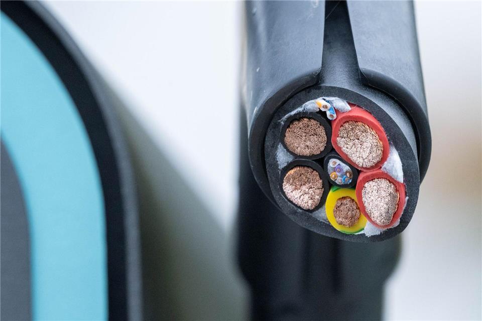In Stralsund sind mehr als ein Dutzend Ladekabel von Ladesäulen für E-Autos gewaltsam entfernt worden. (Symbolbild)Stefan Sauer/dpa