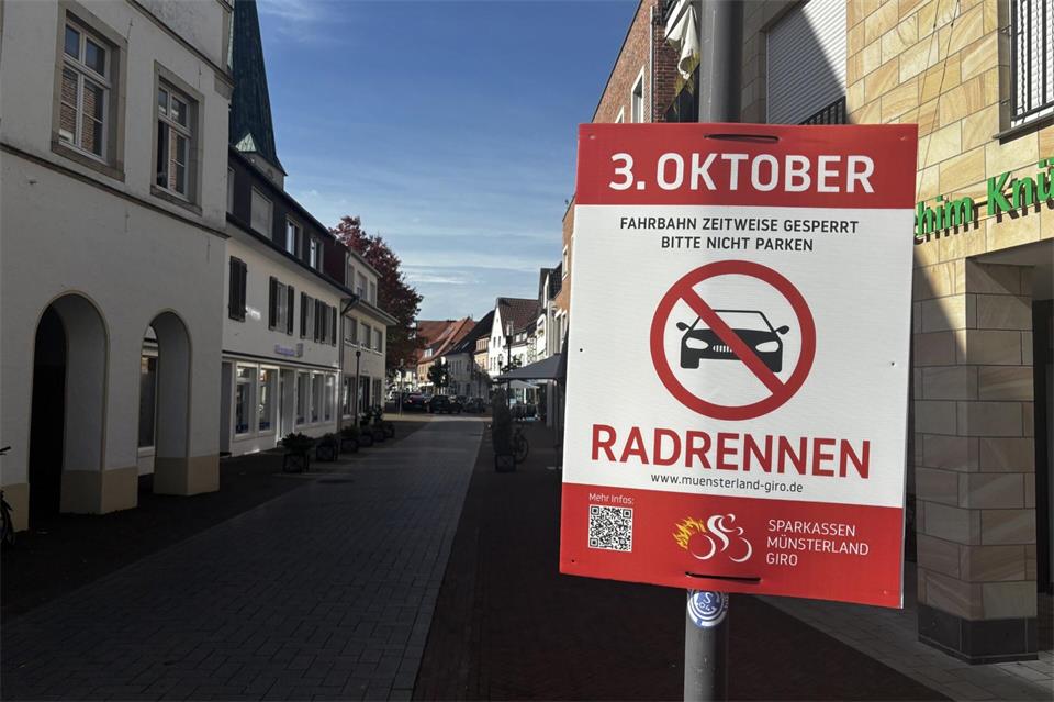 In Teilen der Innenstadt gilt am Wochenende absolutes Parkverbot.
