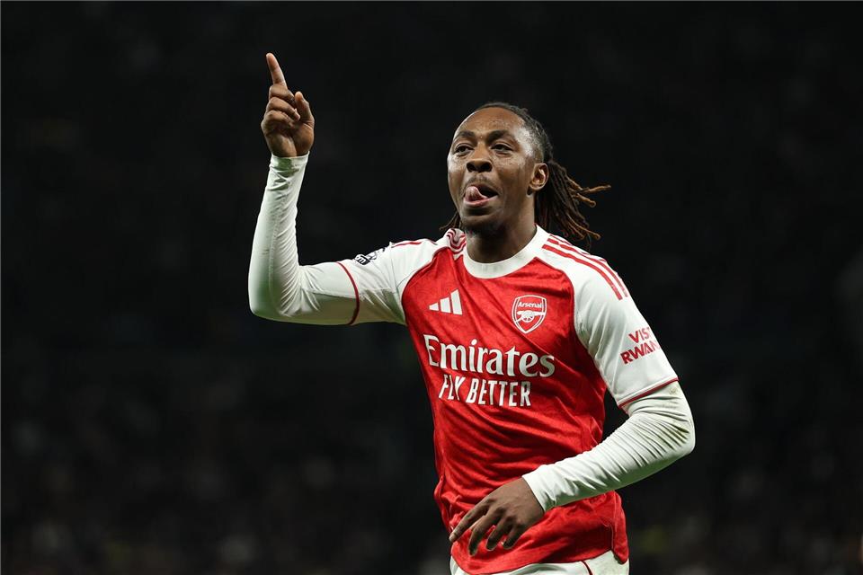 In Tottenham war Arsenals Eberechi Eze erneut der Matchwinner.Ian Walton/AP/dpa