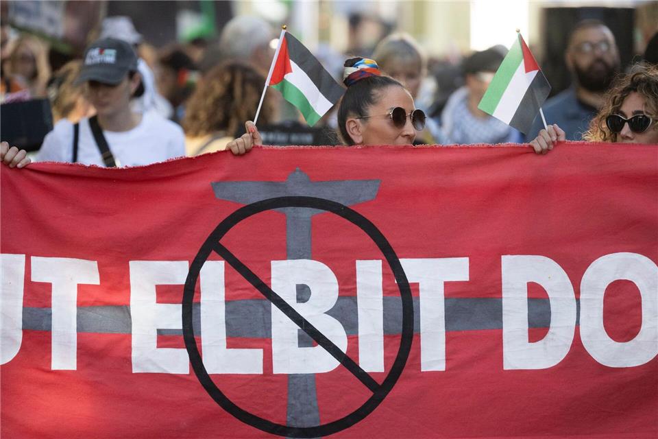 In Ulm kam es wiederholt zu Demonstrationen.Marijan Murat/dpa