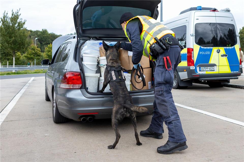 In Unterfranken geht die Polizei derzeit besonders gegen Drogenkonsum am Steuer vor. Julien Becker/dpa