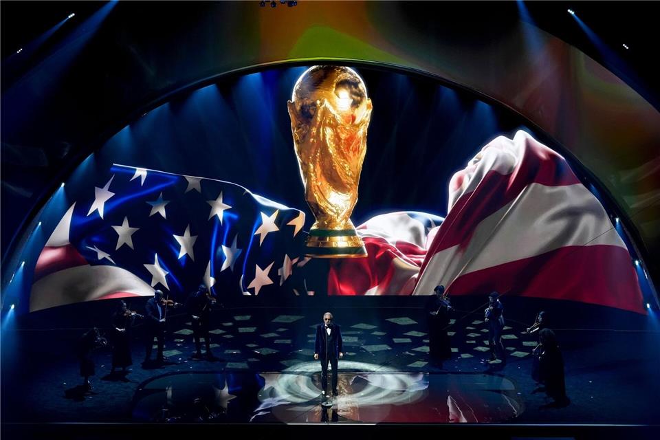 In Washington wurden die Gruppen für die Fußball-WM 2026 ausgelost.Alex Brandon/AP/dpa