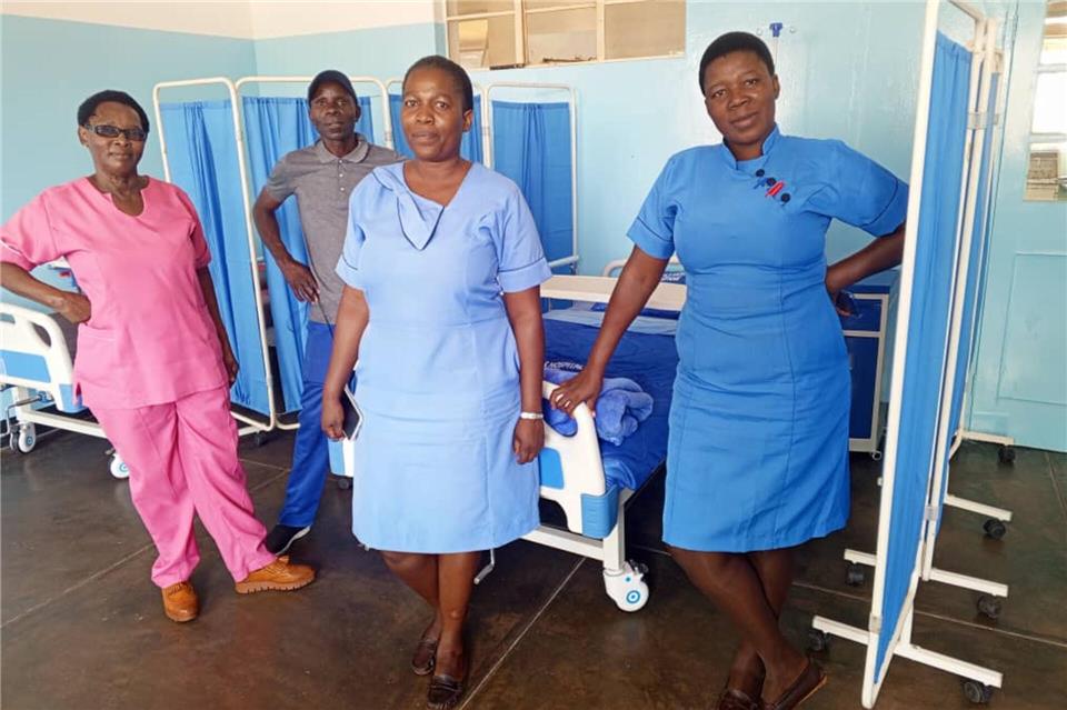 In dem kleinen Krankenhaus in St. Paul ist eine Geburtsstation eingerichtet worden.