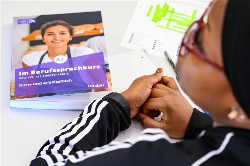 In den Chancencentern sollen unter anderem Sprachkurse die Asylbewerber unterstützen. Patrick Pleul/dpa