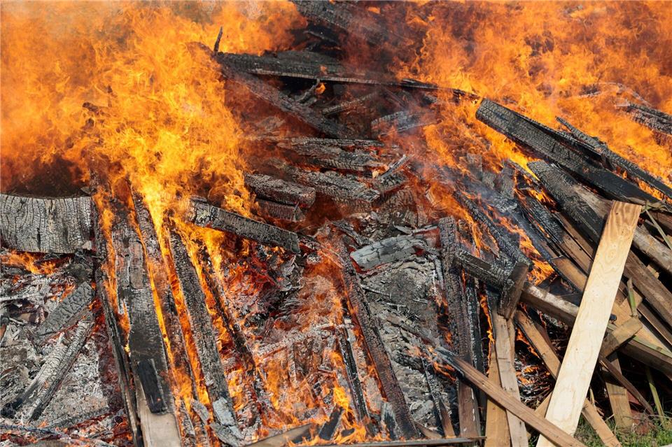 In den Haufen könnten Wildtieren sein, warnt der Tierschutzverein Berlin. (Symbolbild)Thomas Banneyer/dpa