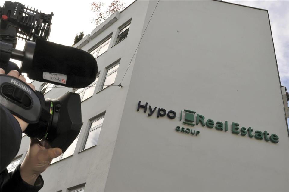 In den Jahren der internationalen Finanzkrise war die Immobilienbank Hypo Real Estate der größte deutsche Schadenfall. (Archivbild)Peter Kneffel/dpa
