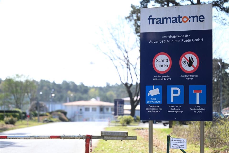 In der ANF-Fabrik in Lingen sollen künftig auch Brennelemente für russische Reaktortypen hergestellt werden.Lars Penning/dpa