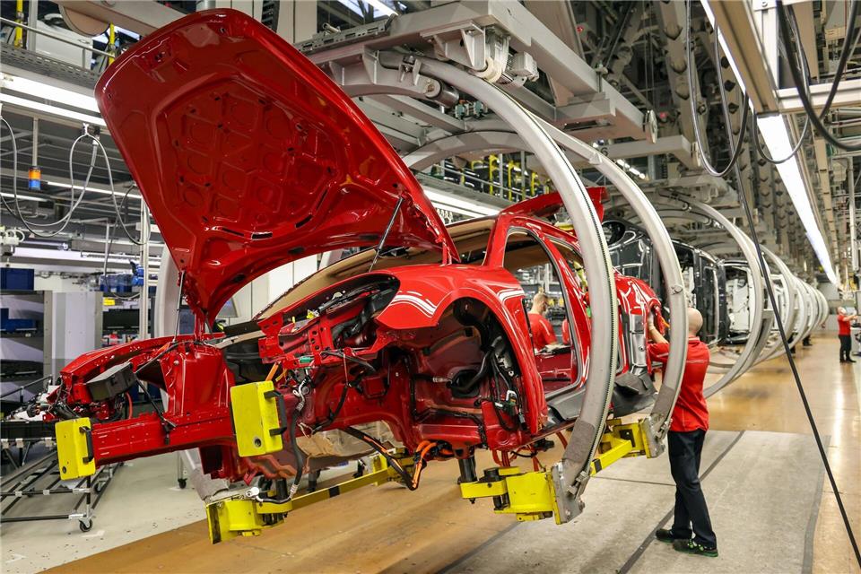 In der Autoindustrie sind die Gewinne stark gesunken. (Archivbild)Jan Woitas/dpa-Zentralbild/dpa