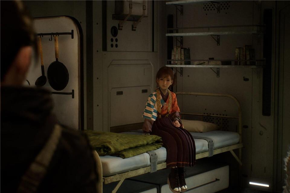 In der Bauera wartet schon das ehemalige Waisenkind Kagura, wenn Emma und Kuu von ihren Streifzügen durch die von Mutanten überrannte Welt zurückkehren.Game Freak/dpa-tmn