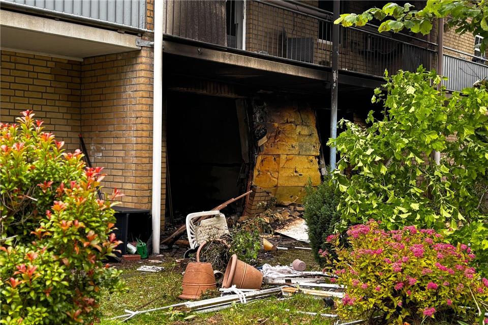 In der Brandwohnung wurde ein Toter entdeckt.Frank Molter/dpa