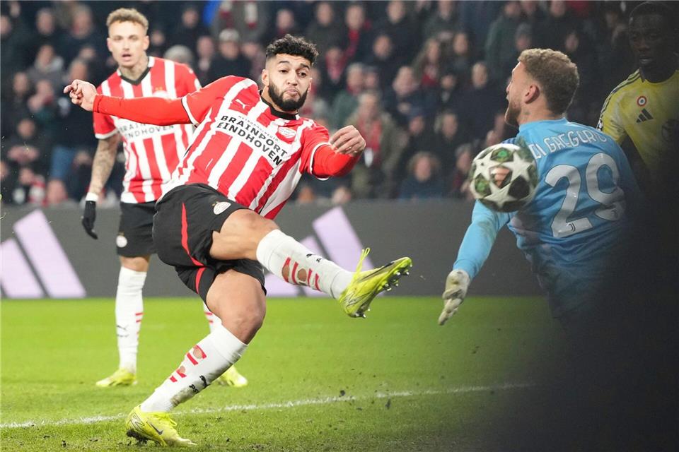 In der Champions League sammelte Ismael Saibari in Eindhoven Erfahrung. (Archivbild)Peter Dejong/AP/dpa