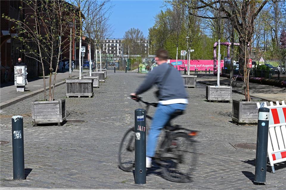 In der Danneckerstraße soll es nach dem Wunsch des Bezirksamts künftig noch deutlich grüner werden. Michael Brandt/dpa