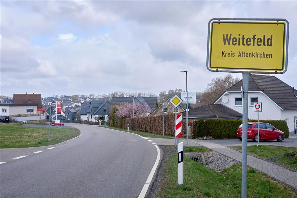In der Gemeinde Weitefeld wohnen rund 2.400 Menschen. Thomas Frey/dpa