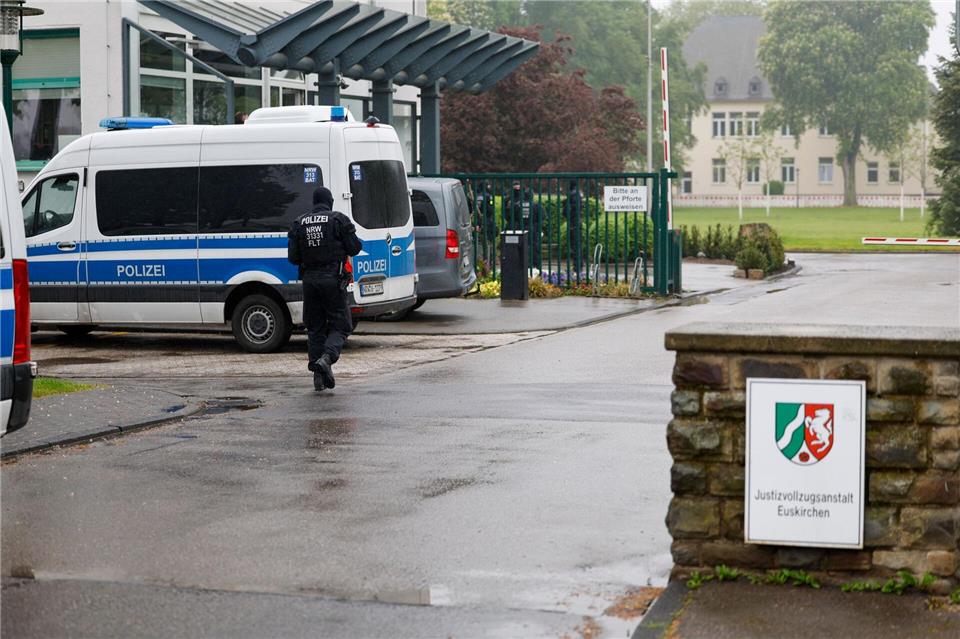 In der JVA Euskirchen gab es vergangene Woche eine Razzia. (Archivbild)Thomas Banneyer/dpa