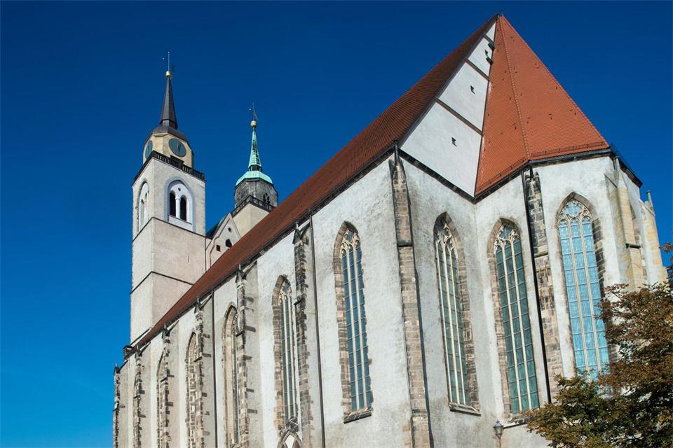 In der Johanniskirche fand die Verleihung des Eike-von-Repgow-Preises statt. (Archivbild)Klaus-Dietmar Gabbert/dpa-Zentralbild/dpa