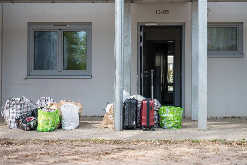 In der Landesaufnahmestelle in Lebach waren Ende November rund 780 Menschen untergebracht. (Archivbild)Oliver Dietze/dpa