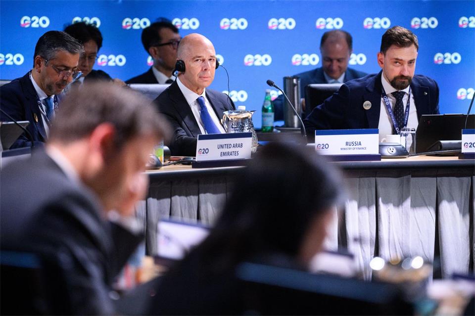 In der Runde der G20-Finanzminister sitzt erstmals wieder ein russischer Minister. Bernd von Jutrczenka/dpa