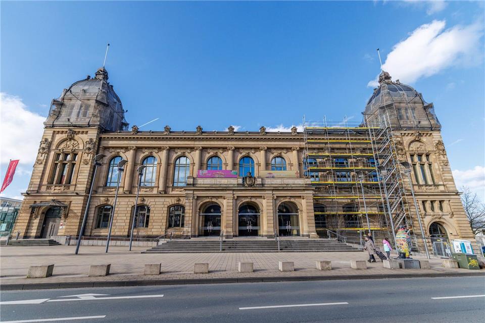 In der Stadthalle fand eine Münztauschbörse statt. (Archivbild)Christoph Reichwein/dpa
