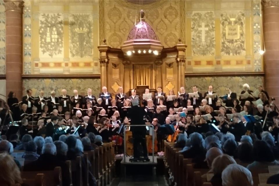 In der evangelischen Kirche in Essen-Werden haben die Musiker die Passion bereits aufgeführt.