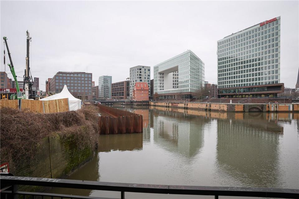 In der neuen MSC-Deutschlandzentrale sollen einmal rund 700 Beschäftigte arbeiten. Christian Charisius/dpa