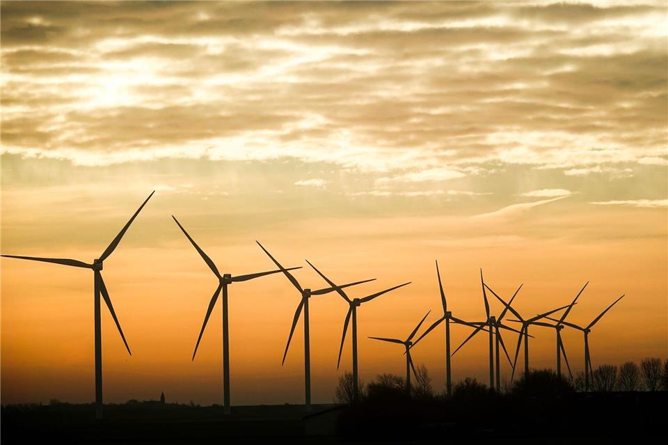 In der öffentlichen Debatte sei zunehmend der Eindruck entstanden, dass der Ausbau der erneuerbaren Energien insgesamt gebremst werden solle, heißt es im Brief. (Symbolbild)Christian Charisius/dpa