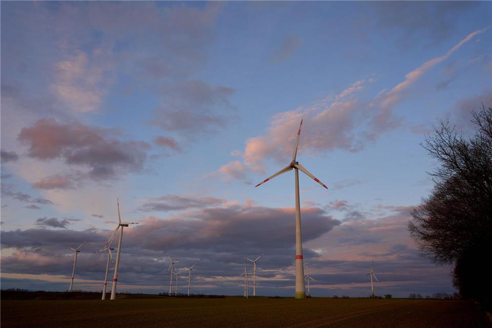 In der sächsischen Stadt Naunhof (Landkreis Leipzig) haben sich die Einwohner mehrheitlich gegen den Bau von Windenergieanlagen ausgesprochen. (Symbolfoto)Thomas Frey/dpa