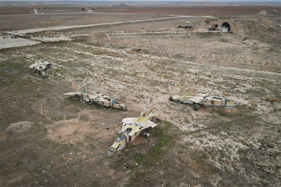 In der vergangenen Woche hat das israelische Militär einen syrischen Militärflugplatz nahe der türkischen Grenze bombardiert. (Archivbild)Omar Albam/AP/dpa