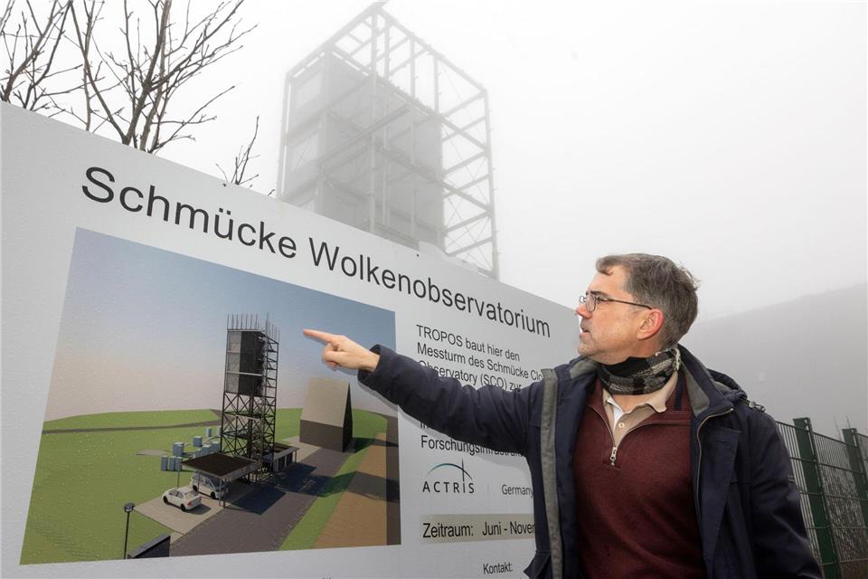 In diesem Frühsommer könnte das Observatorium mit seinen drei Stationen in Betrieb gehen.Michael Reichel/dpa