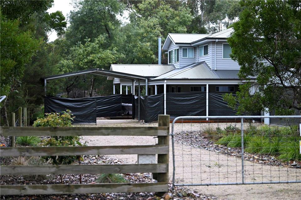 Lebenslange Haft für Giftpilz-Mörderin in Australien In diesem Haus wurde das Mittagessen mit den Giftpilzen serviert. (Archivbild)James Ross/AAP Image/AP/dpa