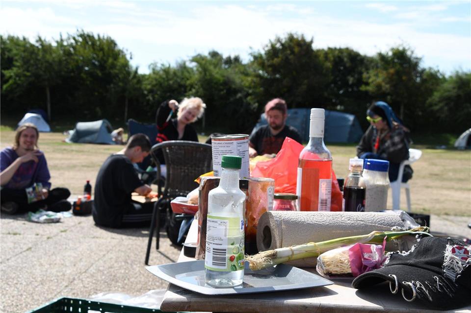 In diesem Jahr hatte es im Camp auf Sylt ein Küchenteam gegeben, das jeden Tag für die Teilnehmerinnen und Teilnehmer kochte. Lea Albert/dpa